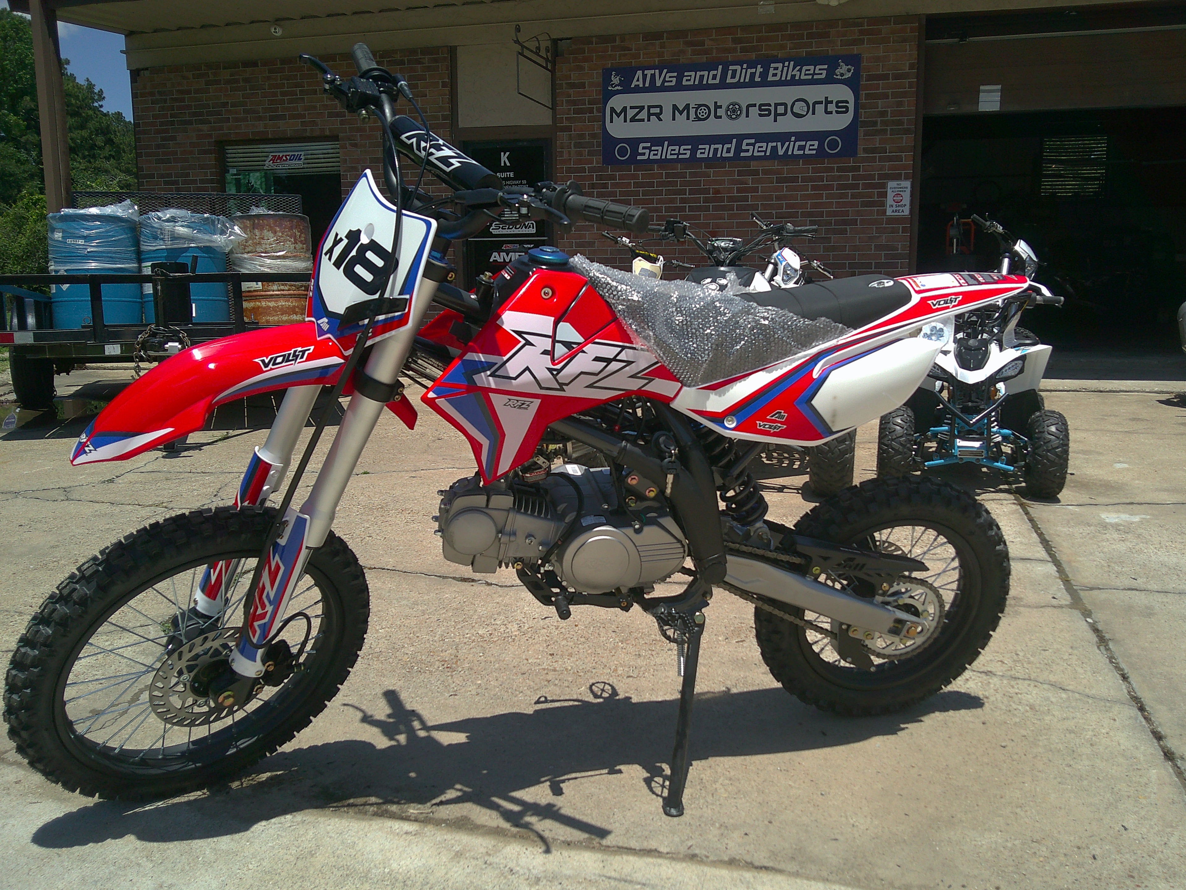 RZF Apollo X18 125cc Dirt Bike